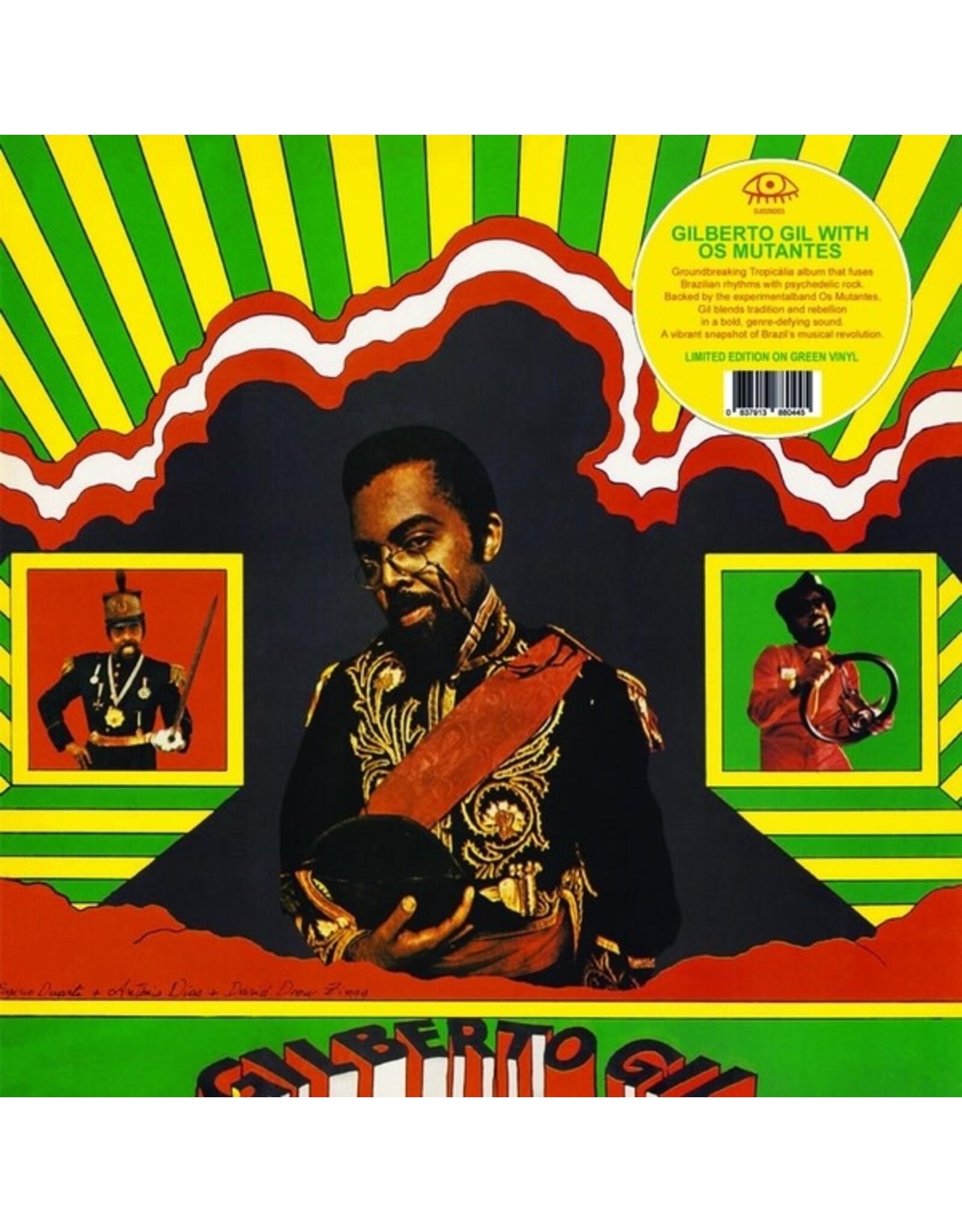 Gil, Gilberto: Gilberto Gil With Os Mutantes (Color Vinyl) LP