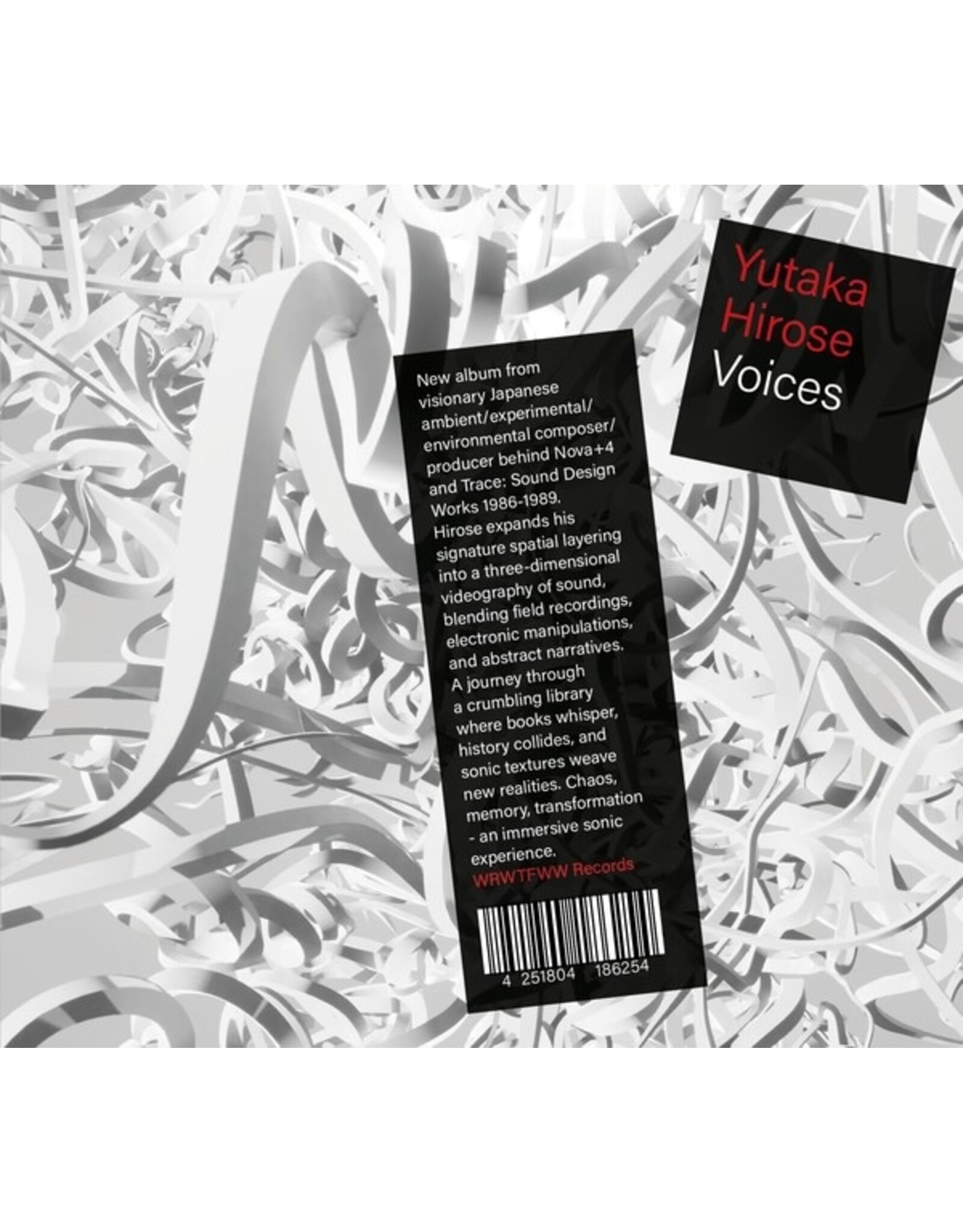 WRWTFWW Hirose, Yutaka: Voices 2LP