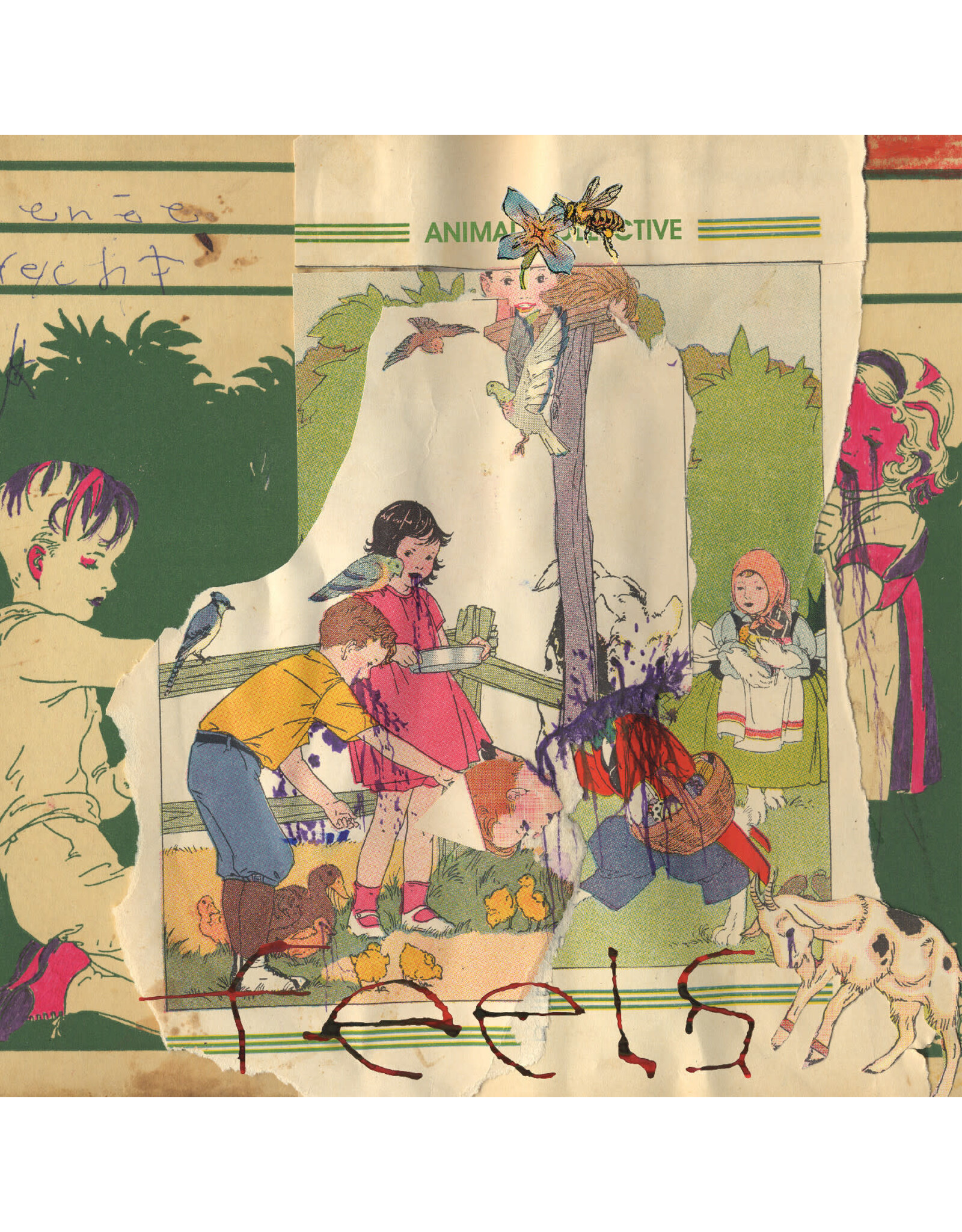 Domino Animal Collective: Feels 20th Anniversary (DELUXE EDITION, TRANSLUCENT GRAPE VINYL) LP
