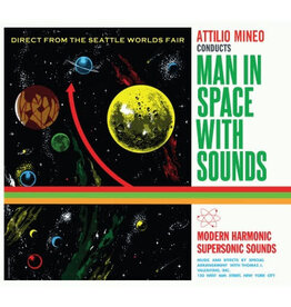 Modern Harmonic Mineo, Attilio: Man In Space With Sounds (GREEN & YELLOW SWIRL VINYL) LP