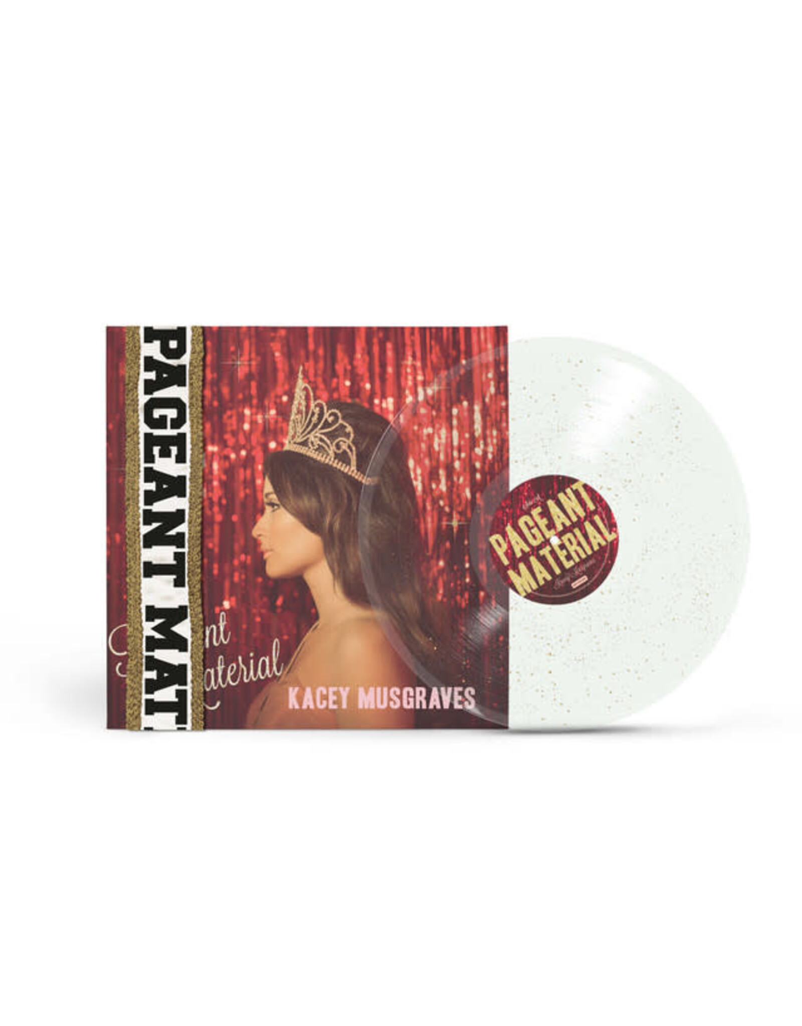 Interscope Musgraves, Kacey: Pageant Material (Gold Glitter) LP
