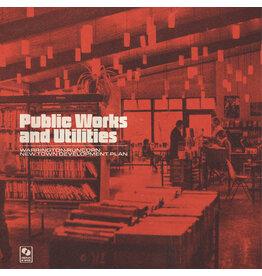 Castles In Space Warrington-Runcorn New Town Development Plan: Public Works And Utilities (transparent red & black vinyl) LP Castles In Space Warrington-Runcorn New Town Development Plan: Public Works And Utilities (transparent red & black vinyl) LP
