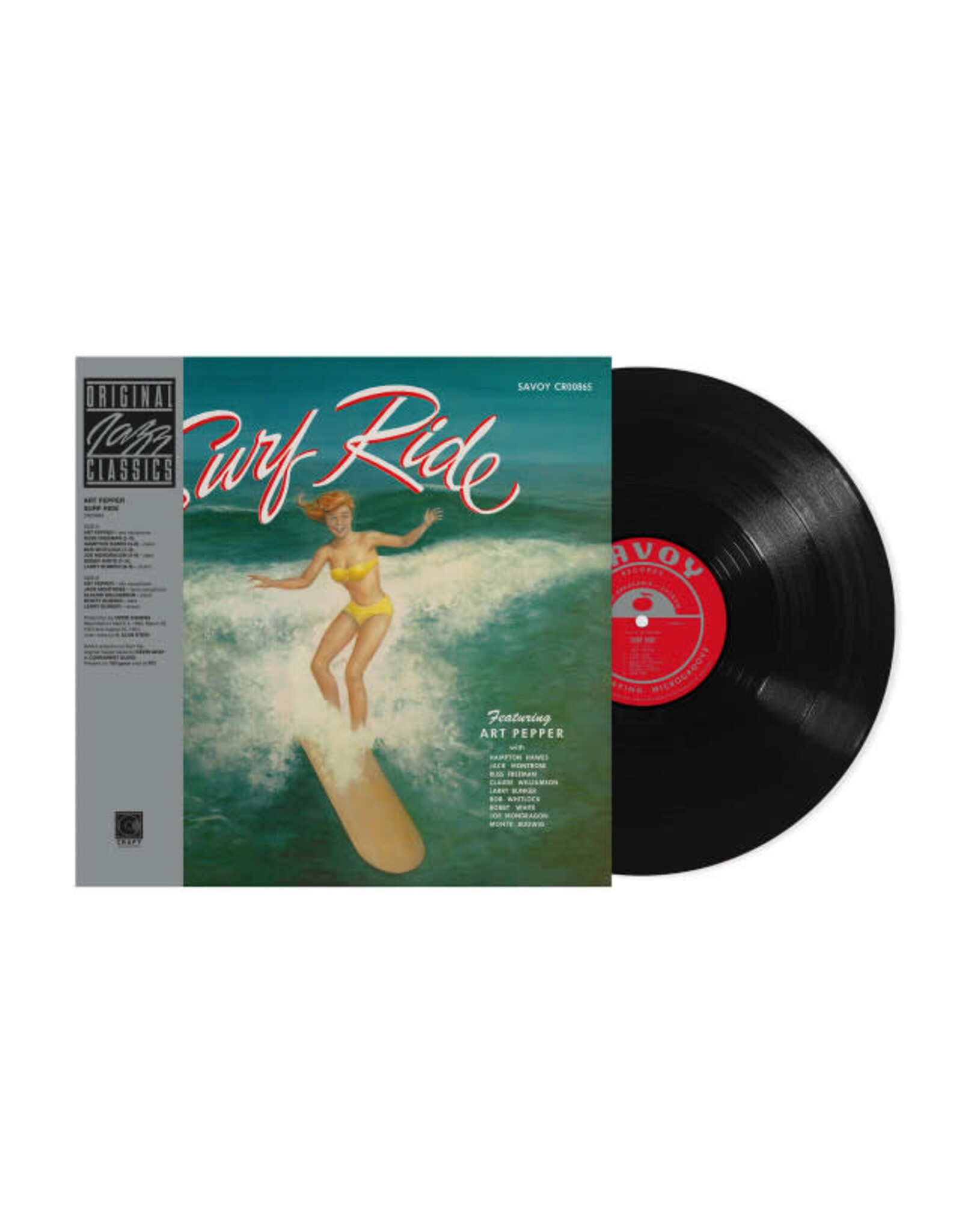 Craft Pepper, Art: Surf Ride (Original Jazz Classics) LP