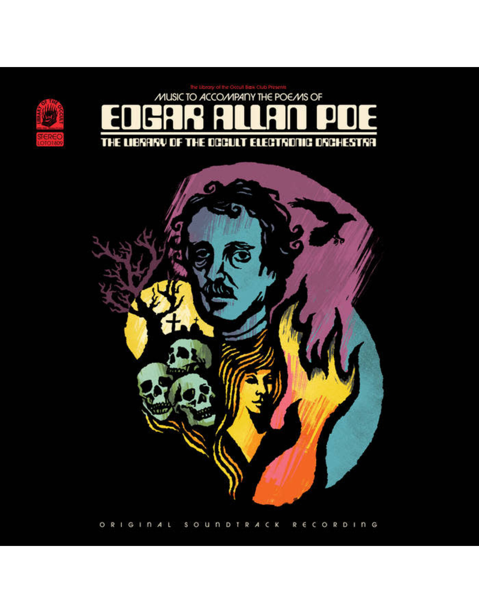 Library of the Occult Various: Music to Accompany the Poems of Edgar Allan Poe LP