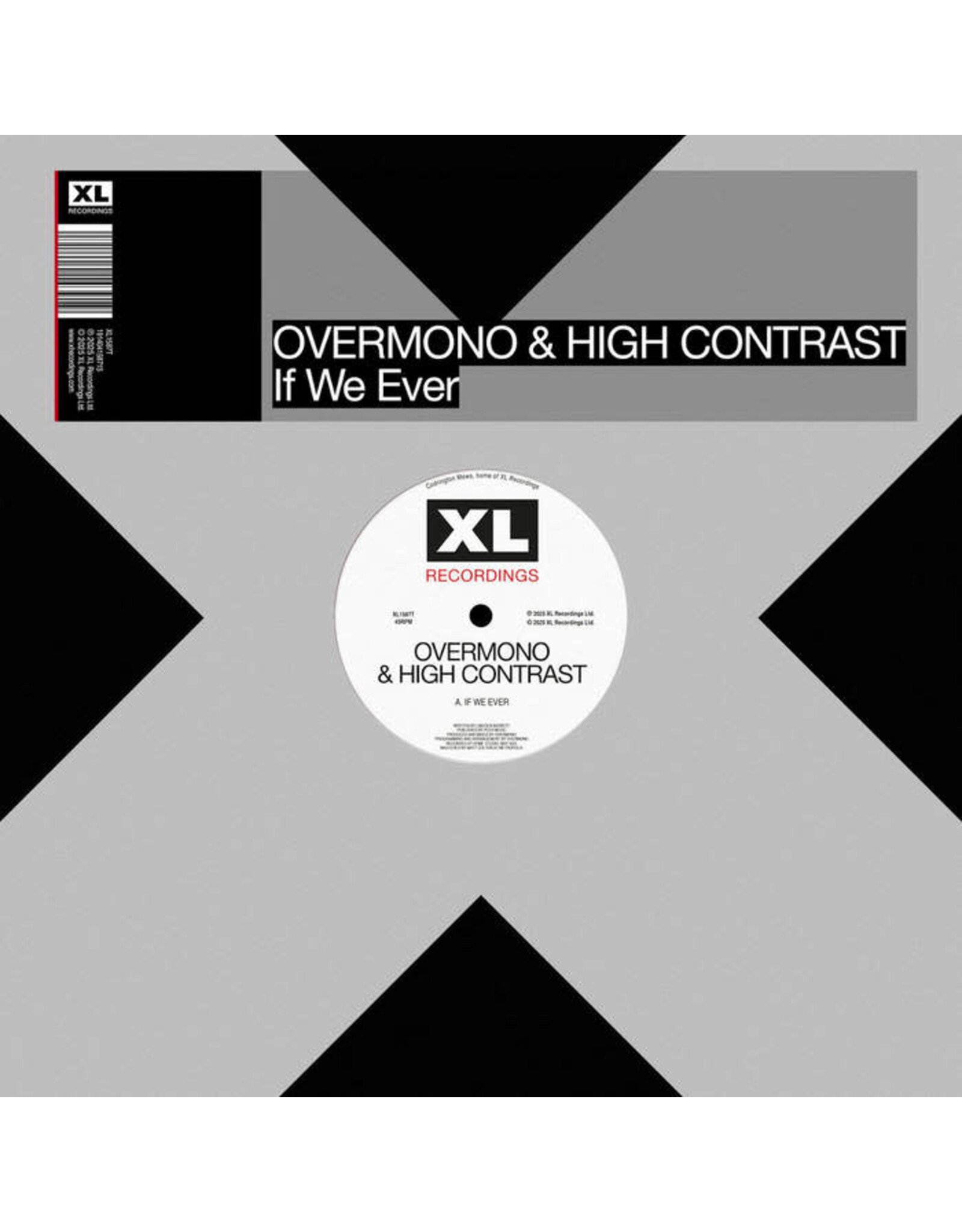 XL Overmono & High Contrast: If We Ever LP