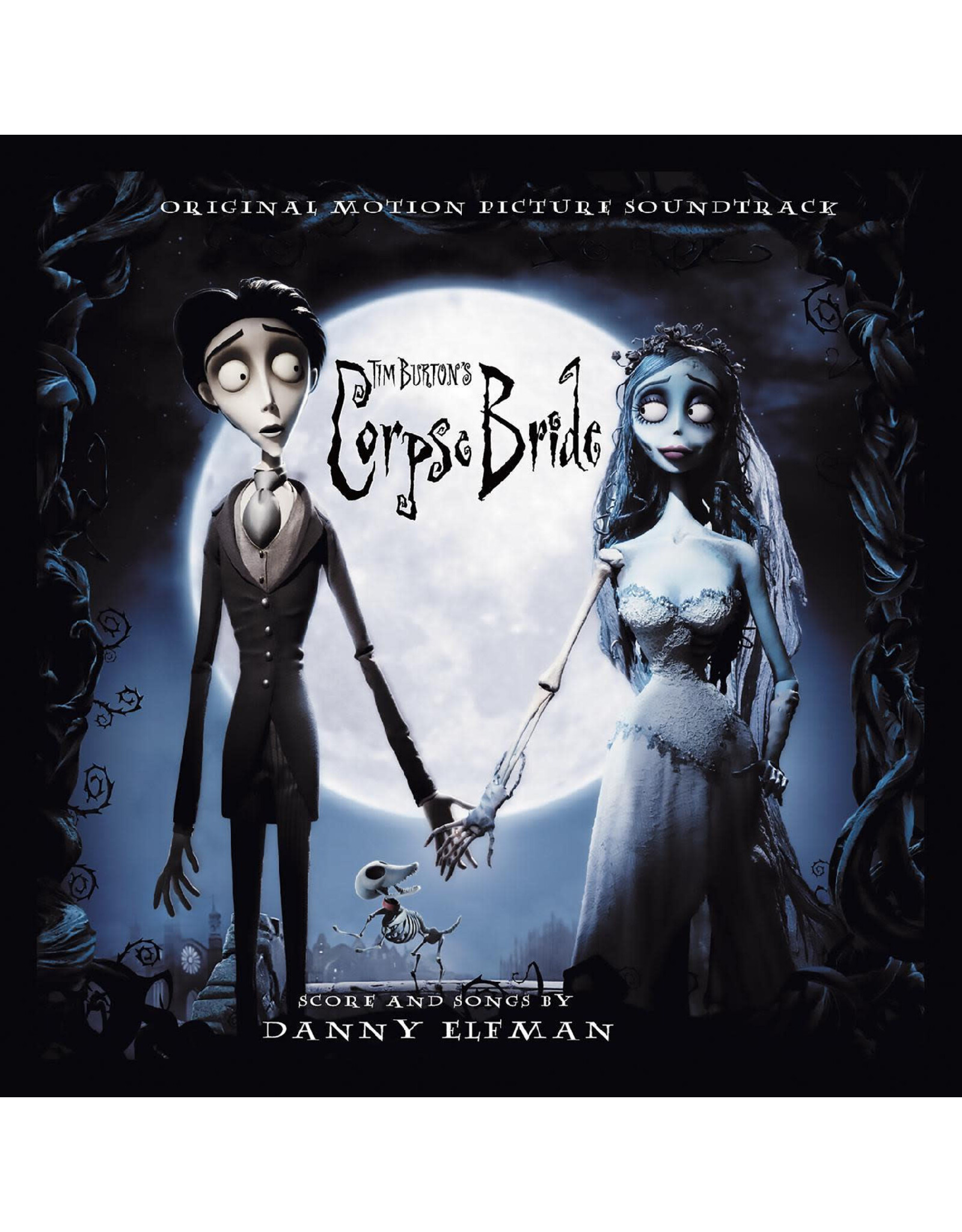 Real Gone Elfman, Danny: Corpse Bride--Original Motion Picture Soundtrack (BLUE MOON WITH PURPLE & BLACK GHOST SPLATTER VINYL) LP