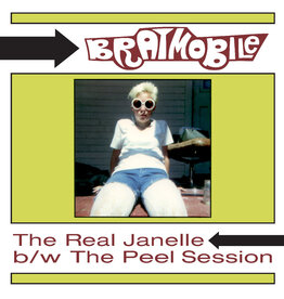 Kill Rock Stars Bratmobile: 2025BF - The Real Janelle & The Peel Session (MAROON VINYL) LP