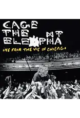 RCA Cage the Elephant: 2025BF:  Live from the Vic in Chicago (2LP-yellow & black splatter) LP