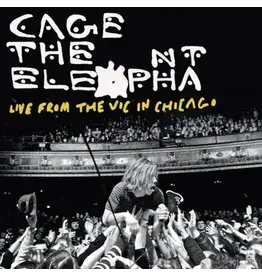 RCA Cage the Elephant: 2025BF:  Live from the Vic in Chicago (2LP-yellow & black splatter) LP