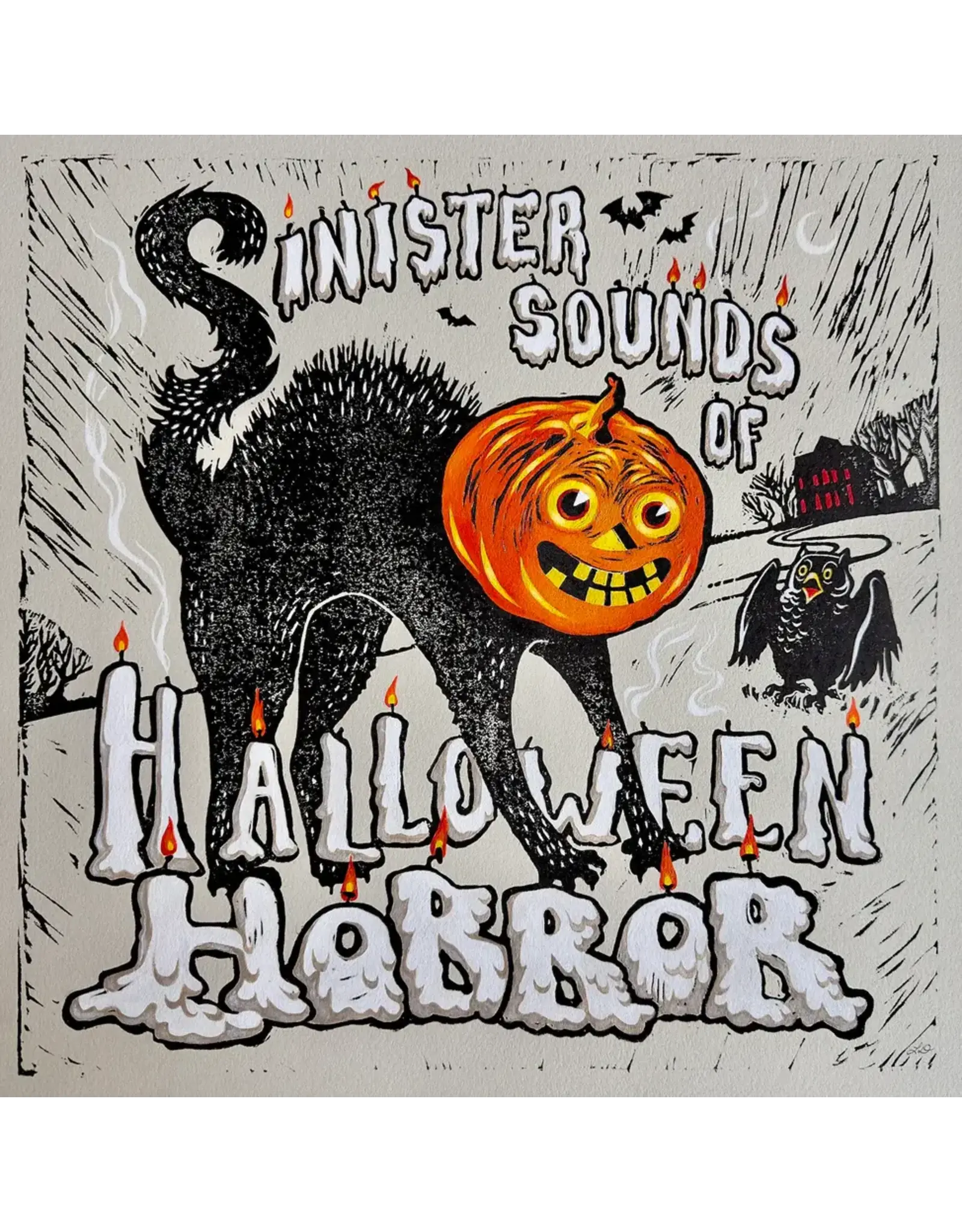 Various: Sinister Sounds of Halloween Horror (Tombstone Grey) LP
