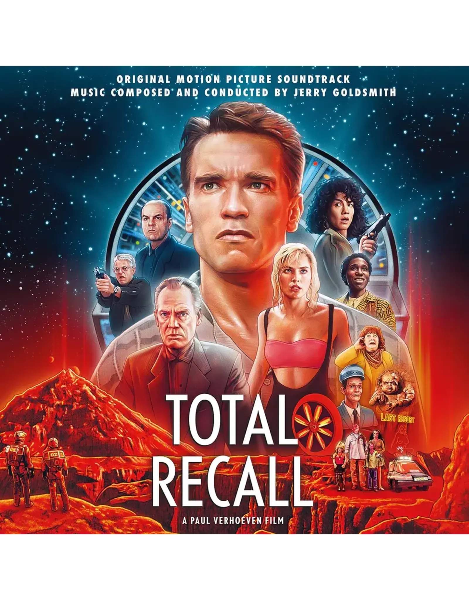 Goldsmith, Jerry: Total Recall (Translucent Red) LP