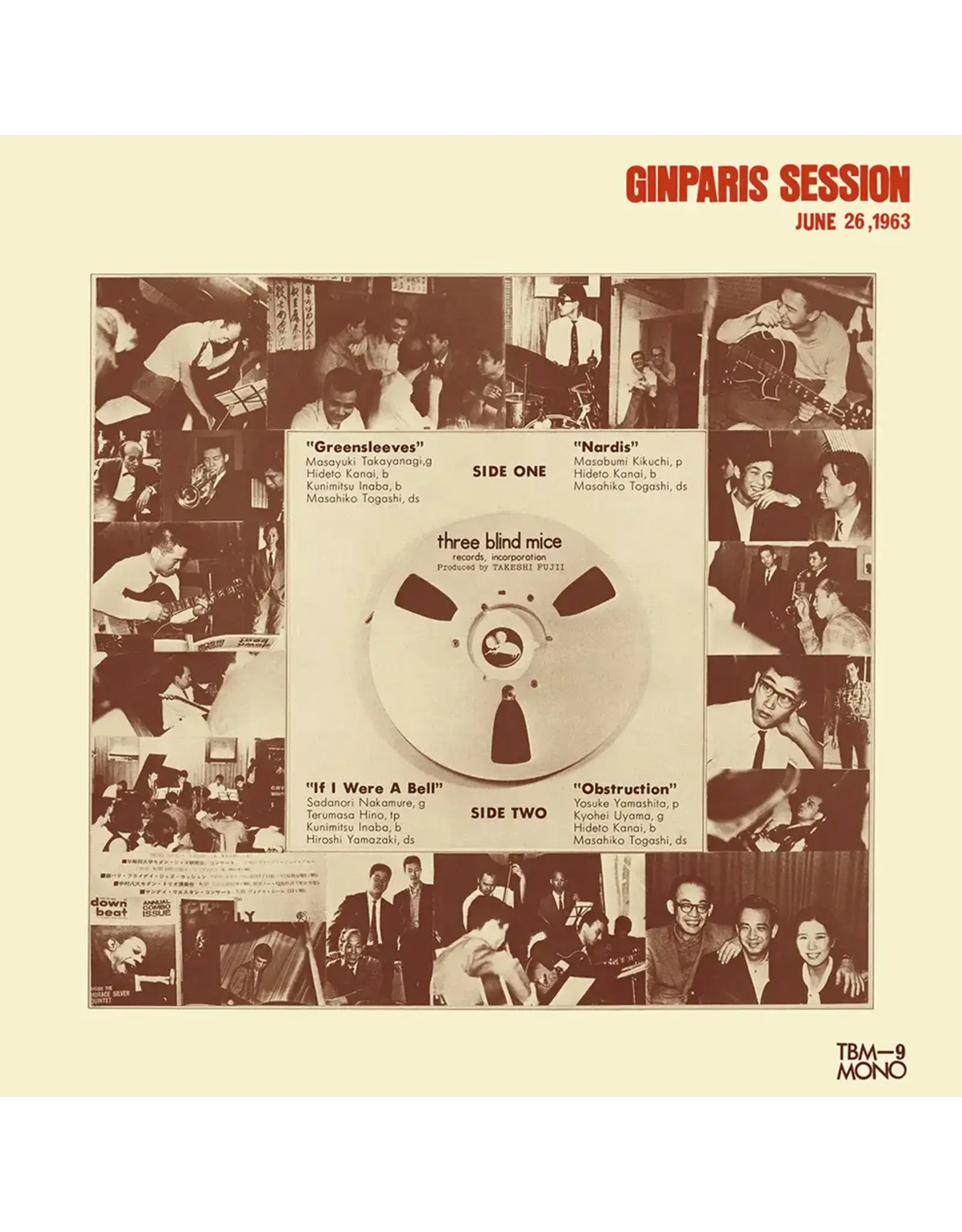 Great Tracks Takayanagi, Masayuki & New Century Music Institute: Ginparis Session - June 26, 1963 LP