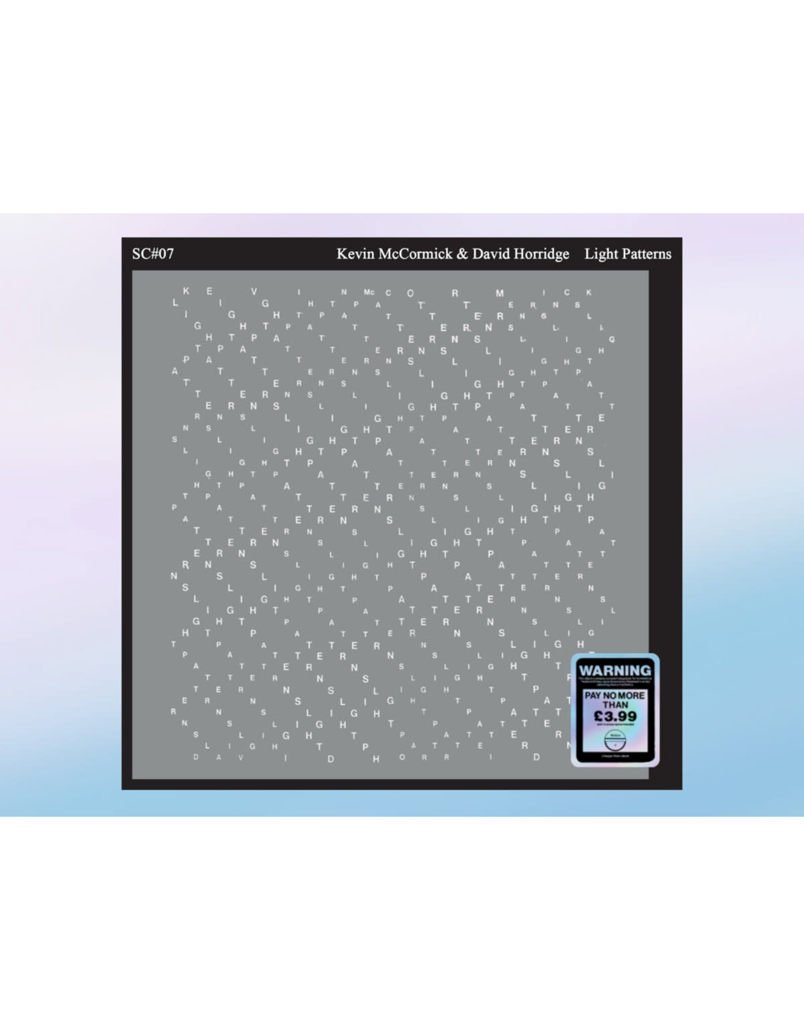 Smiling C McCormick, Kevin & David Horridge: Light Patterns LP