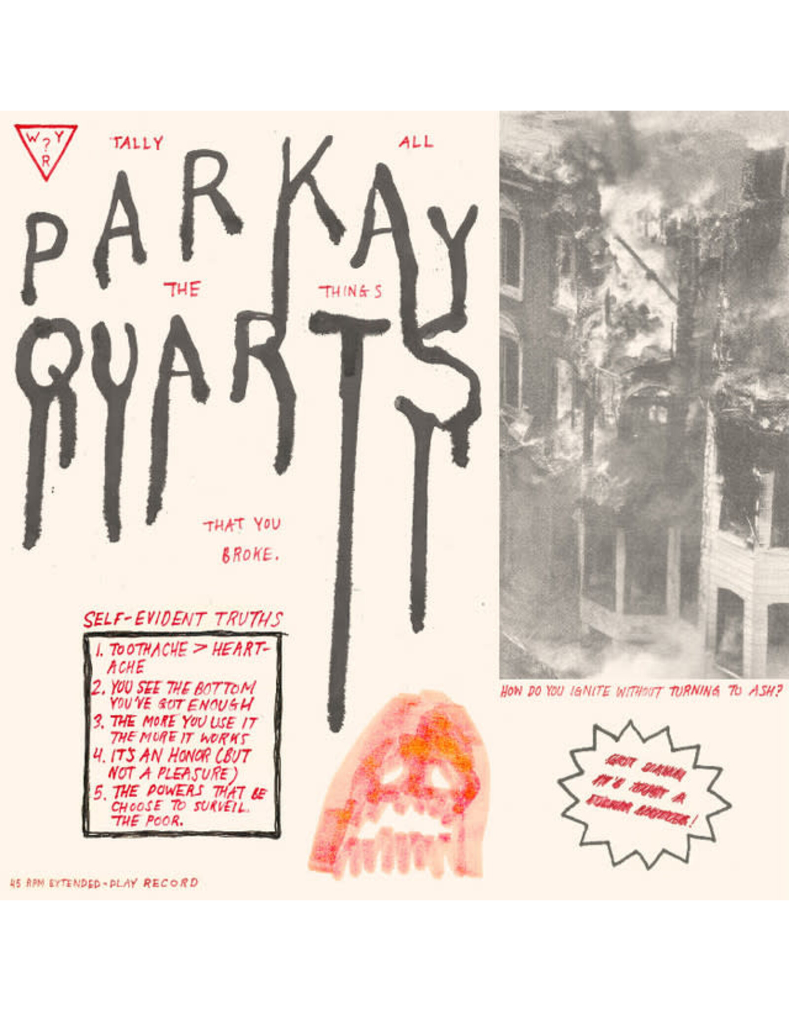 Rough Trade Parquet Courts: Tally All the Things You Broke EP LP