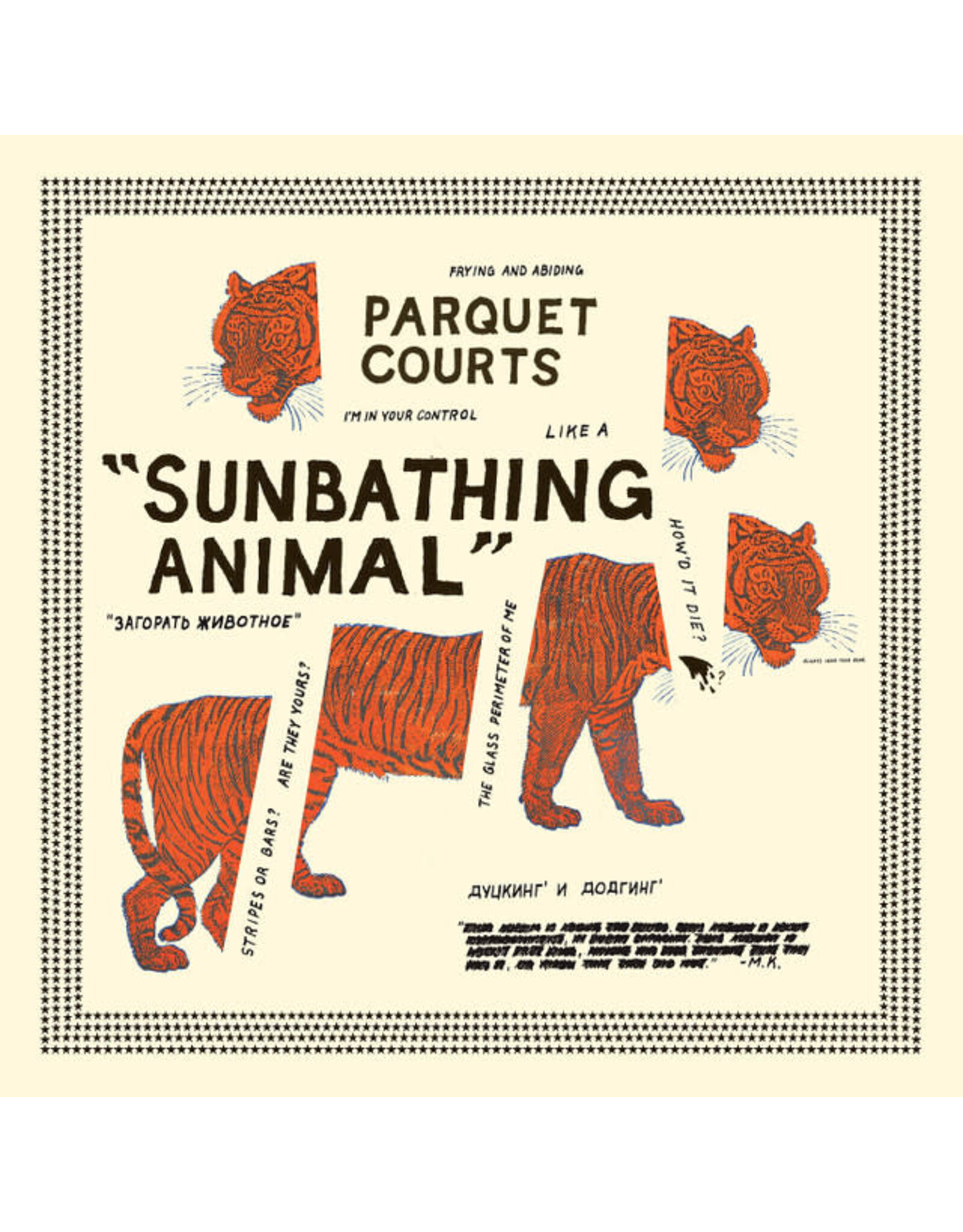 Rough Trade Parquet Courts: Sunbathing Animal LP