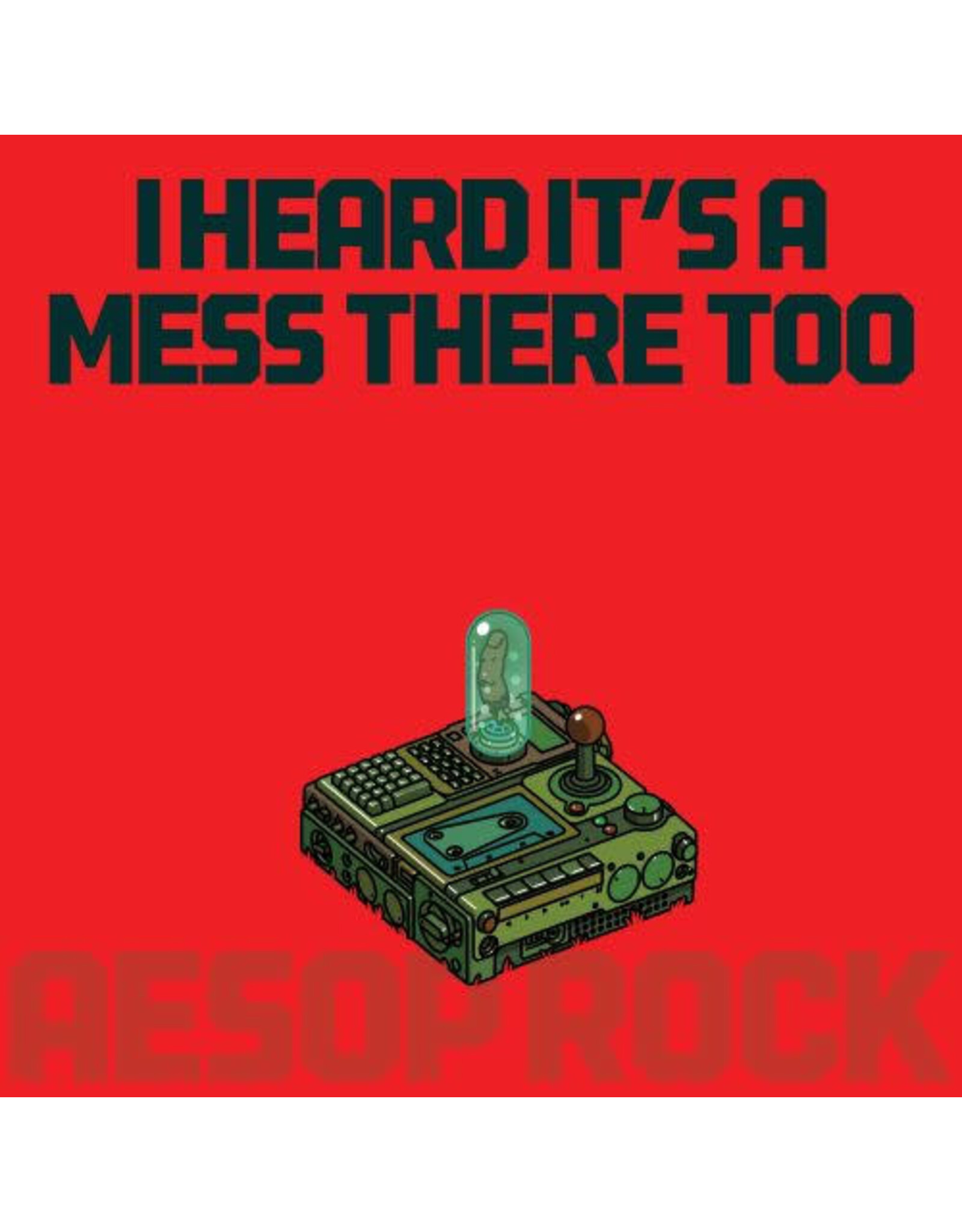 Rhymesayers Aesop Rock: I Heard It's A Mess There Too (opaque red vinyl) LP