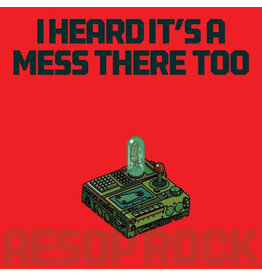 Rhymesayers Aesop Rock: I Heard It's A Mess There Too (opaque red vinyl) LP