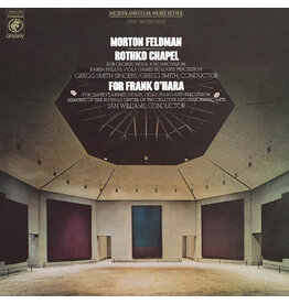 Real Gone Feldman, Morton: Rothko Chapel/For Frank O'Hara (50th ANNIVERSARY) LP