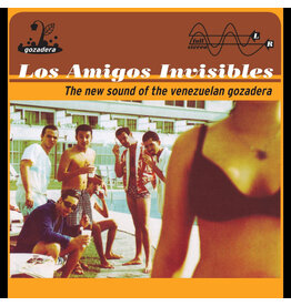 Luaka Bop Los Amigos Invisibles: The New Sound of the Venezuelan Gozadera (TEQUILA SUNRISE VINYL) LP