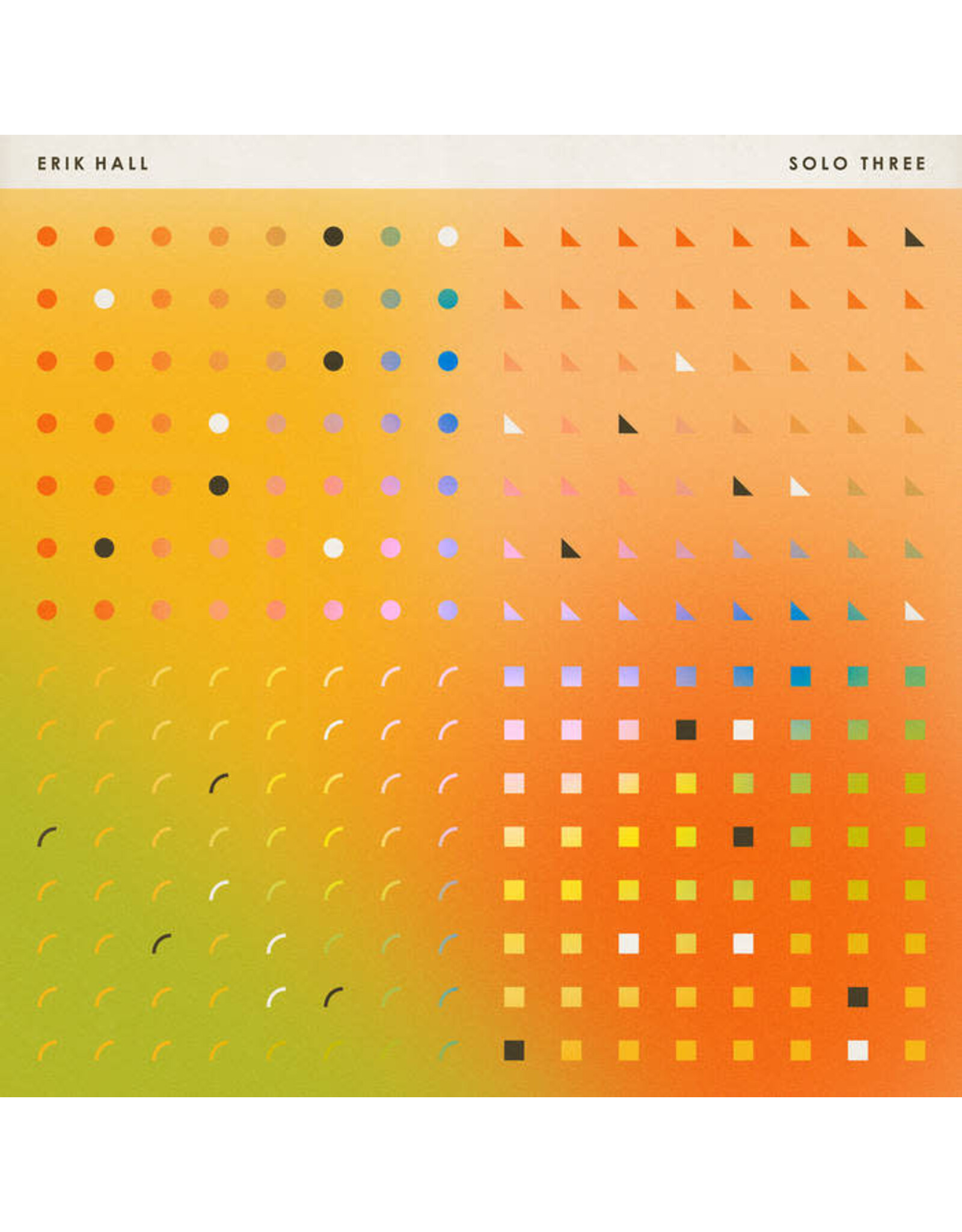 Western Vinyl Hall, Erik: Solo Three LP