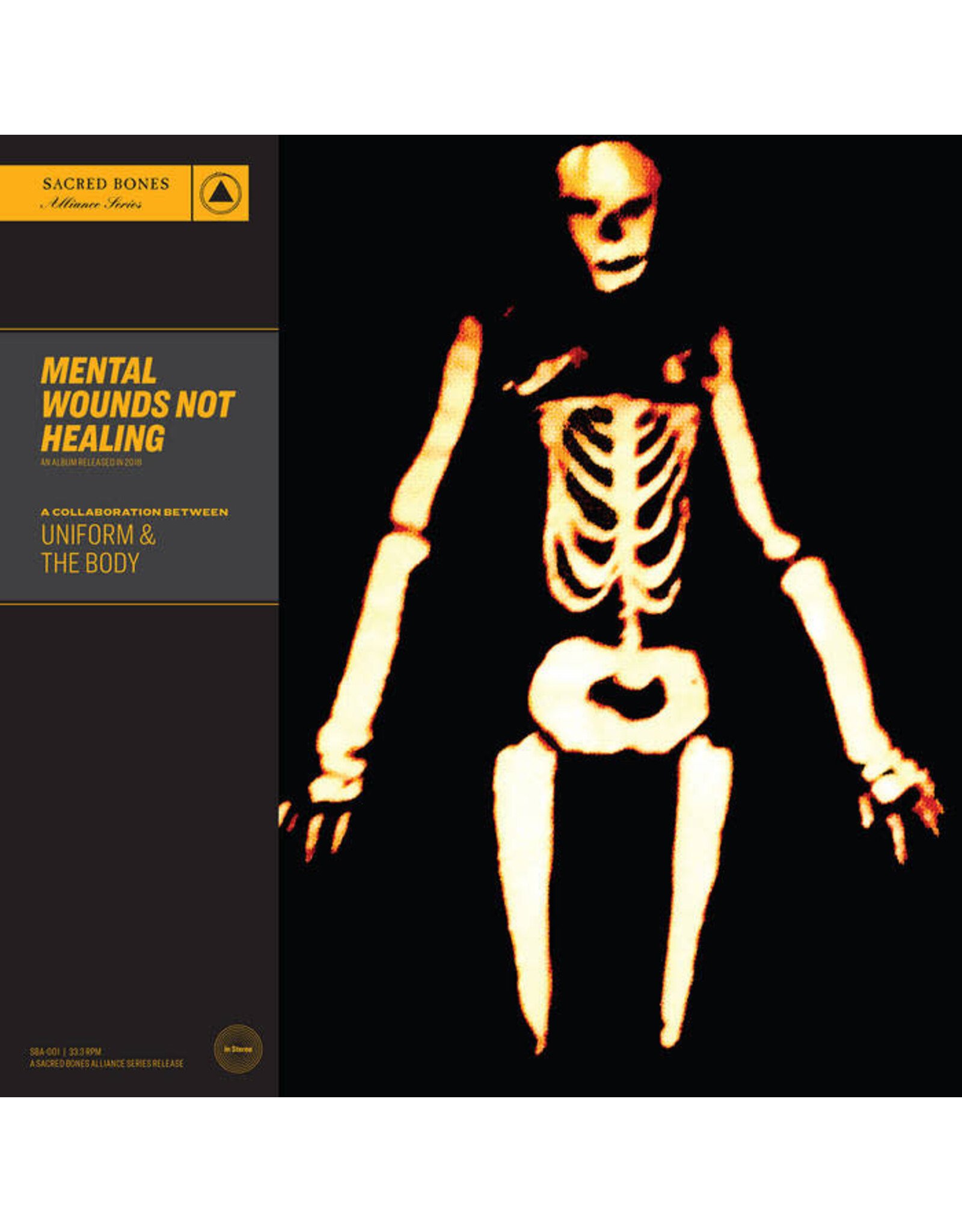 Sacred Bones Uniform & The Body: Mental Wounds Not Healing LP