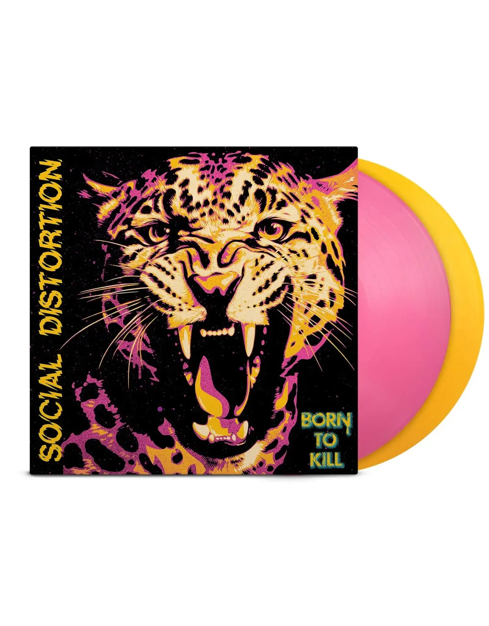 Epitaph Social Distortion: Born To Kill (2LP-indie exclusive/pink & yellow vinyl) LP