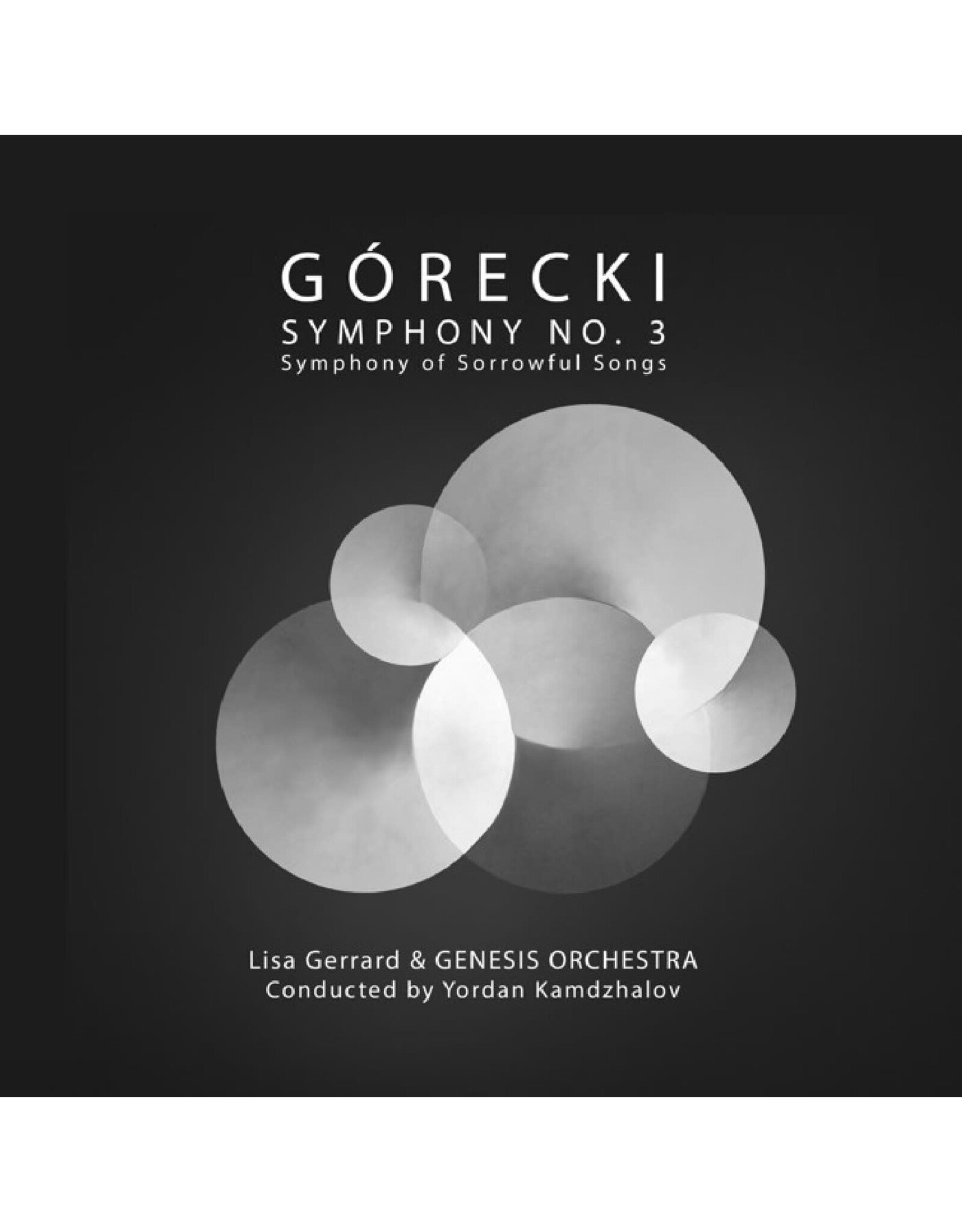 Gerrard, Lisa. Genesis Orchestra & Yordan Kamdzhalov.: Gorecki: Symphony No. 3 - Symphony of Sorrowful Songs LP