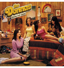 Real Gone Donnas, The: Spend the Night (CLEAR WITH CANARY & PINK SPLATTER VINYL) LP