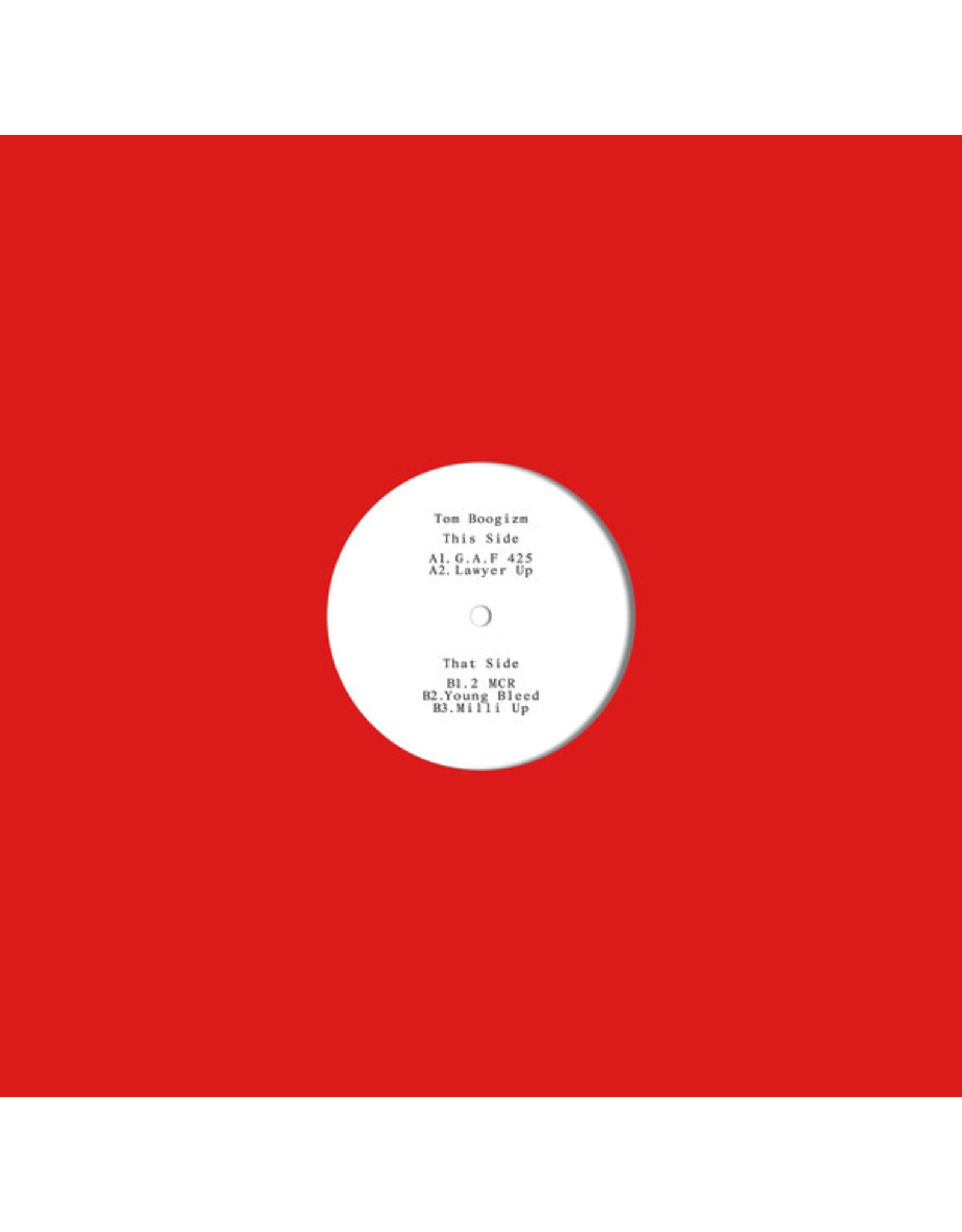 DDS Boogizm, Tom: DDS067 12”