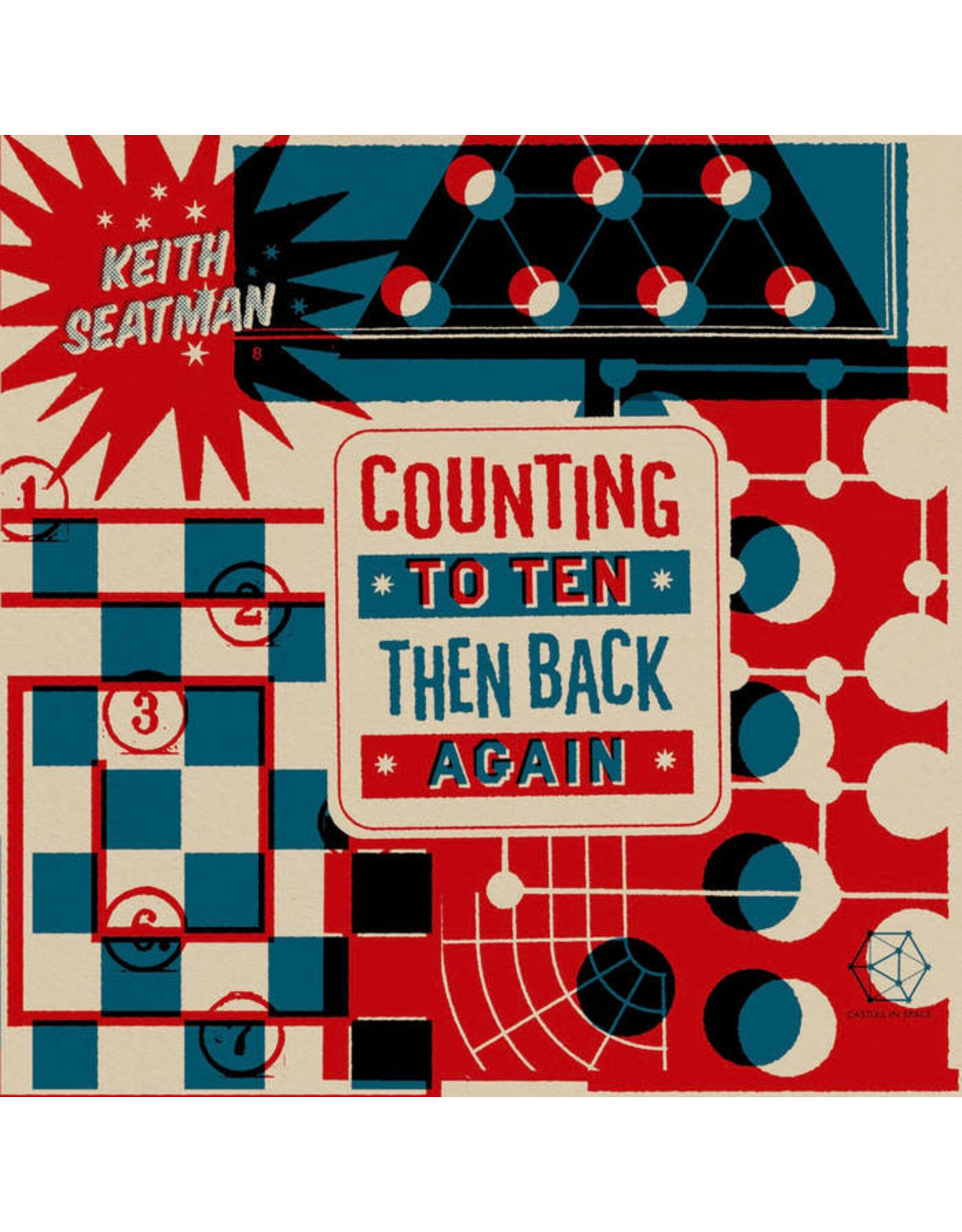 Castles In Space Seatman, Keith: Counting to Ten Then Back Again (splatter coloured) LP