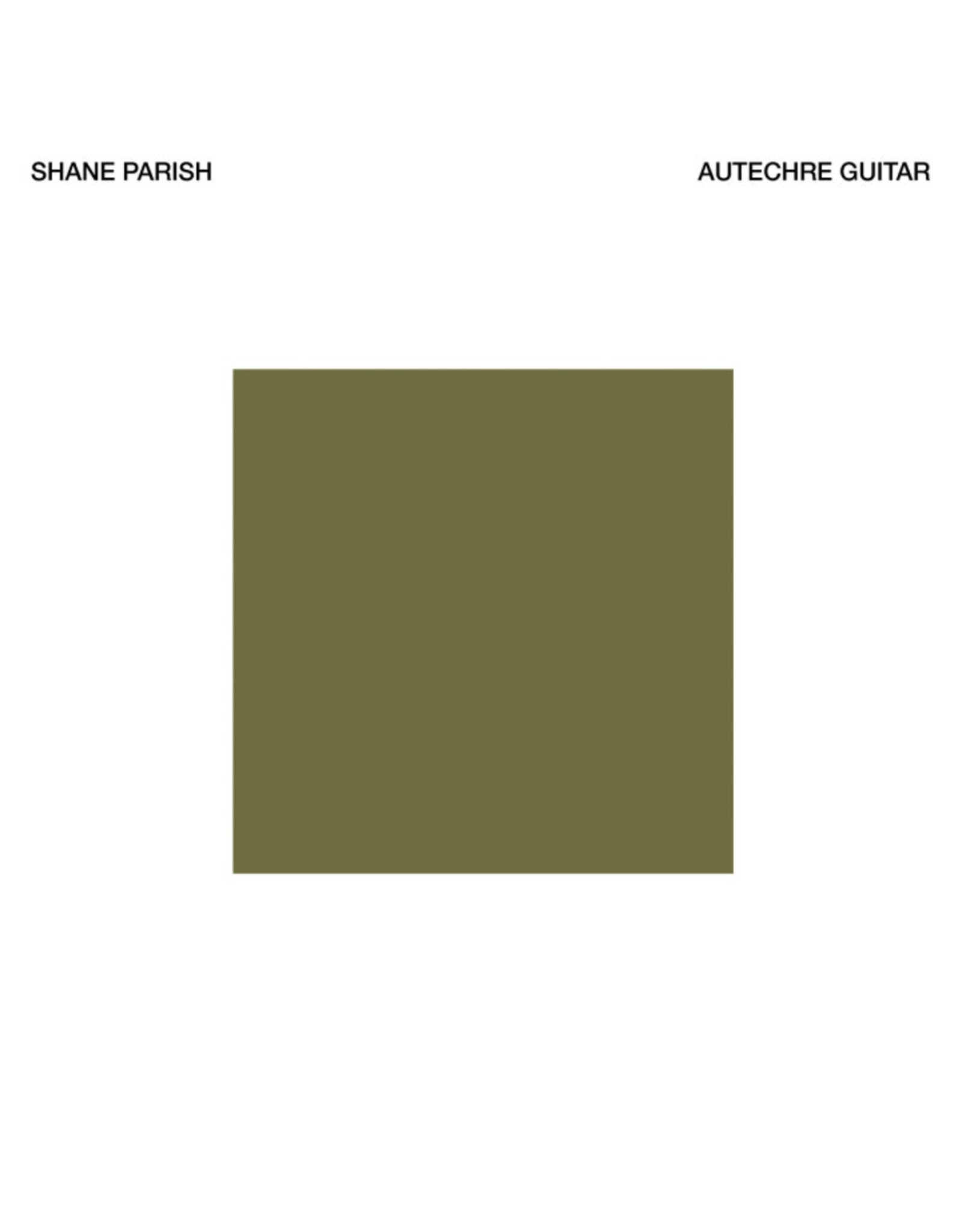 Palilialia Parish, Shane: Autechre Guitar LP