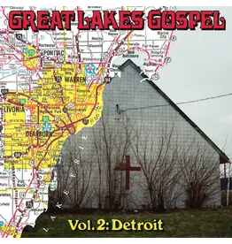 Numero Various: Great Lakes Gospel: Detroit (fire coloured vinyl) LP