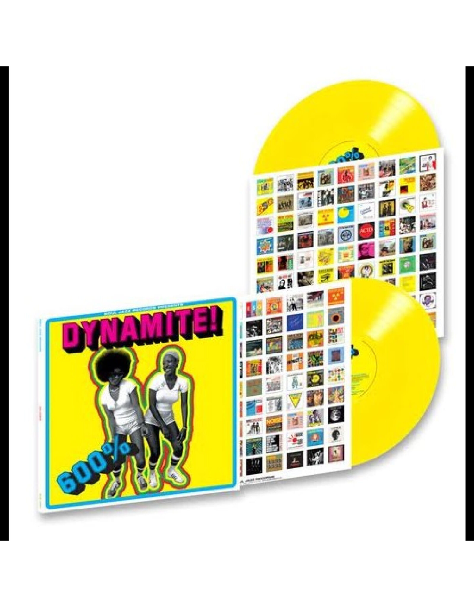 Soul Jazz Various: 600% DYNAMITE! Ska, Soul, Rocksteady, Funk and Dub in Jamaica (TRANSPARENT YELLOW VINYL) LP