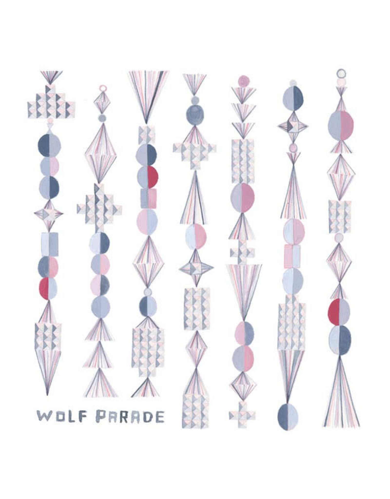 Sub Pop Wolf Parade: Apologies To The Queen Mary (clear pink vinyl) LP