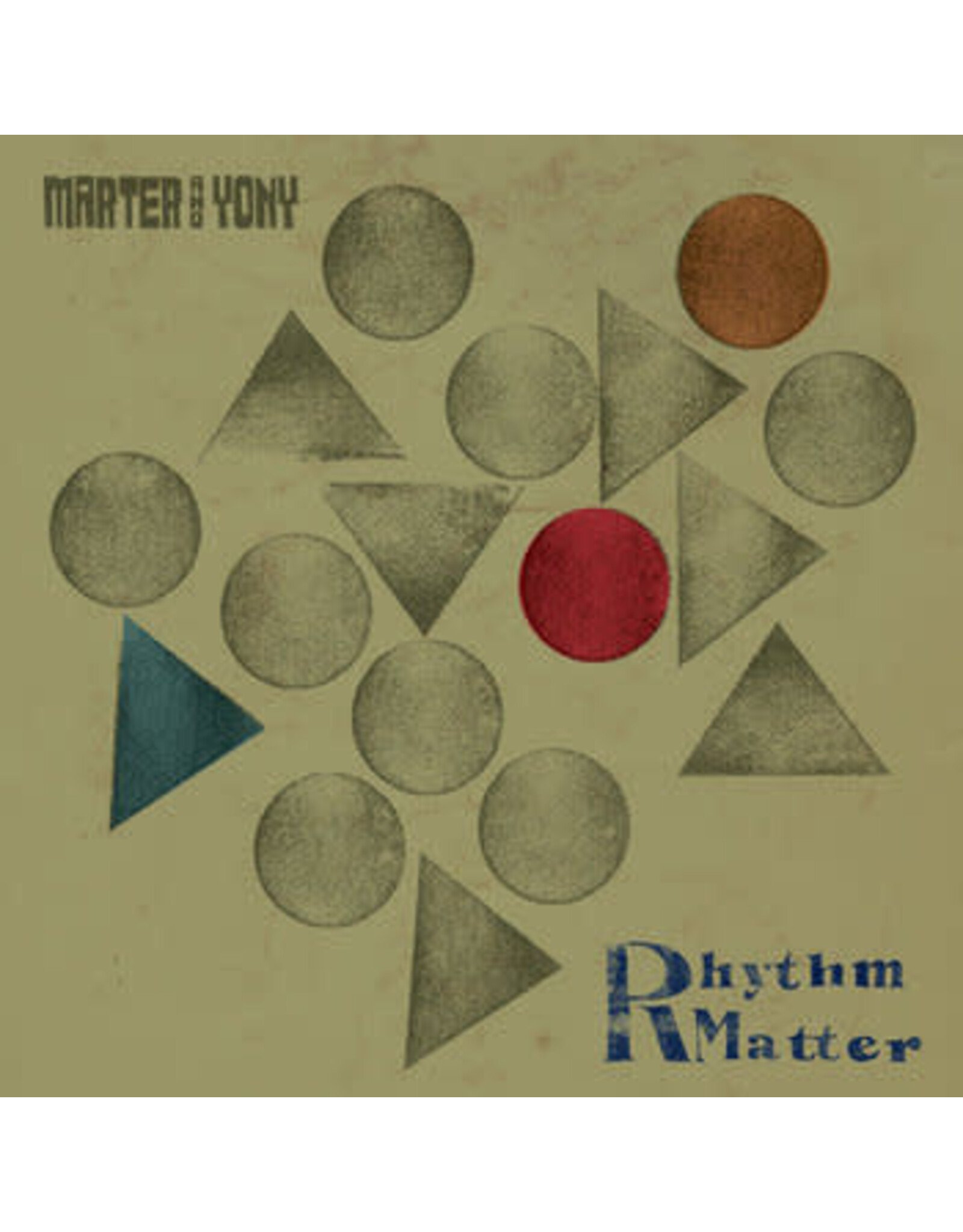Personal Affair Marter & Yony: Rhythm Matter LP