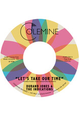 Colemine Jones, Durand & The Indications: Let's Take Our Time/Flower Moon (random coloured vinyl) 7"