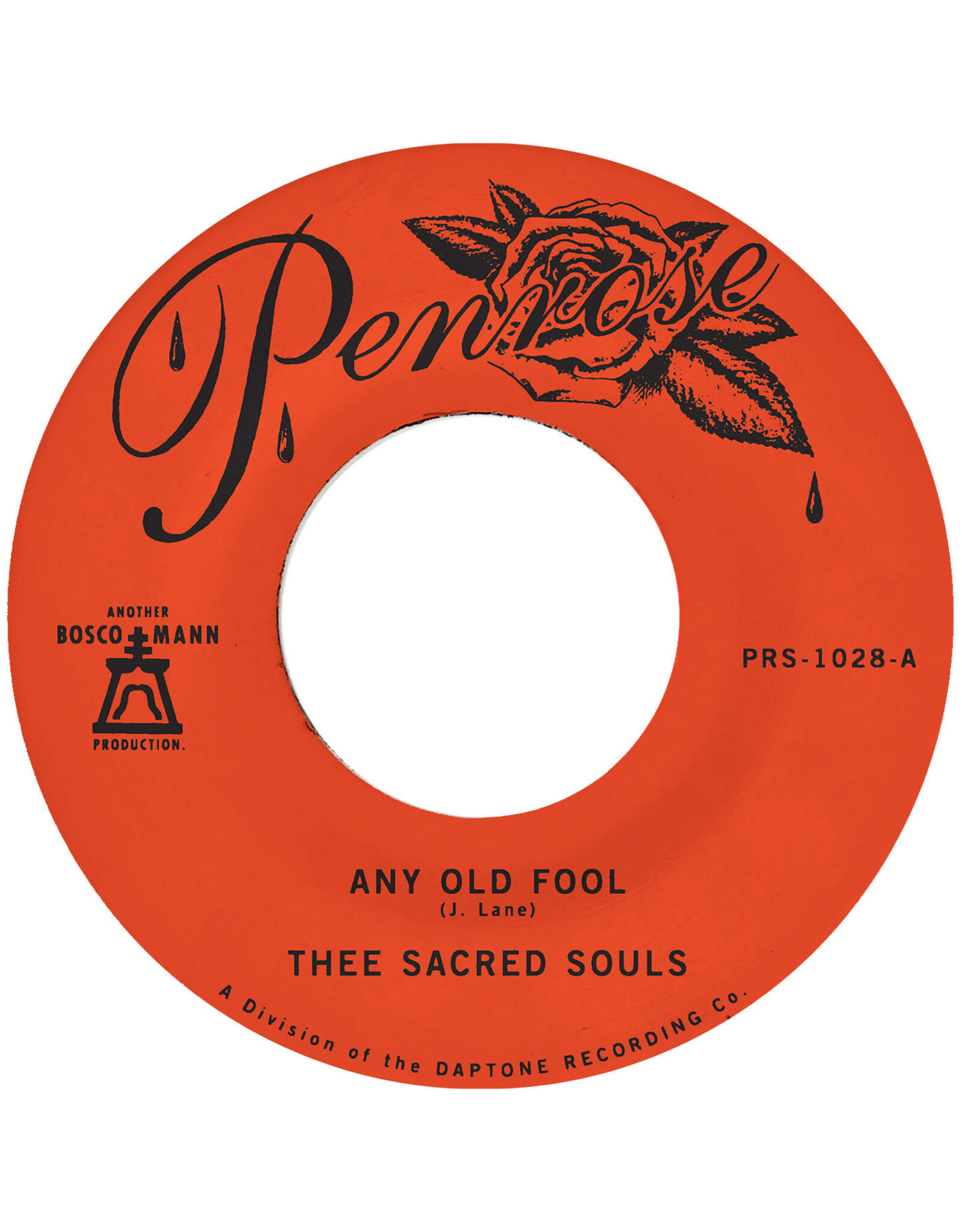 Penrose Thee Sacred Souls: Any Old Fool b/w Price I'll Pay 7"