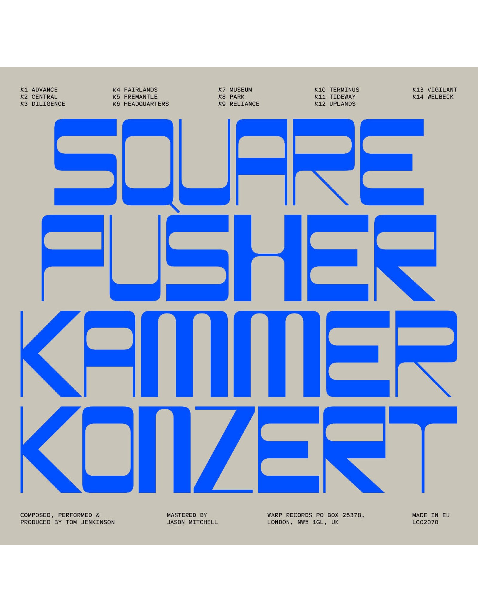 Warp Squarepusher: Kammerkonzert LP
