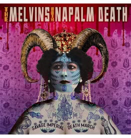Ipecac Melvins with Napalm Death: Savage Imperial Death March (orchid coloured vinyl) LP