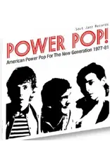 Various: 2026RSD - POWER POP! American Power Pop For The Now Generation 1977-81 (TRANSPARENT RED VINYL) LP
