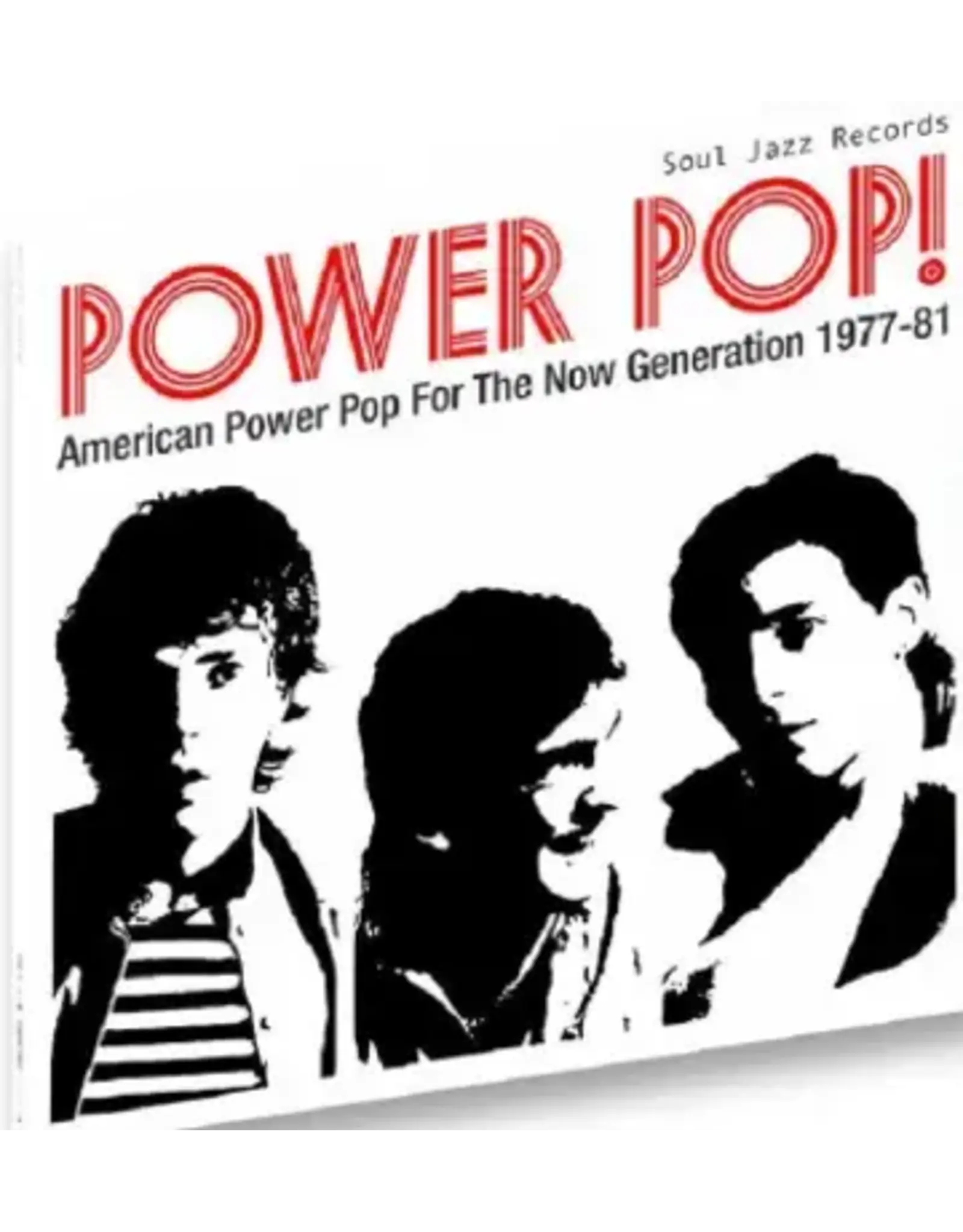 Various: 2026RSD - POWER POP! American Power Pop For The Now Generation 1977-81 (TRANSPARENT RED VINYL) LP