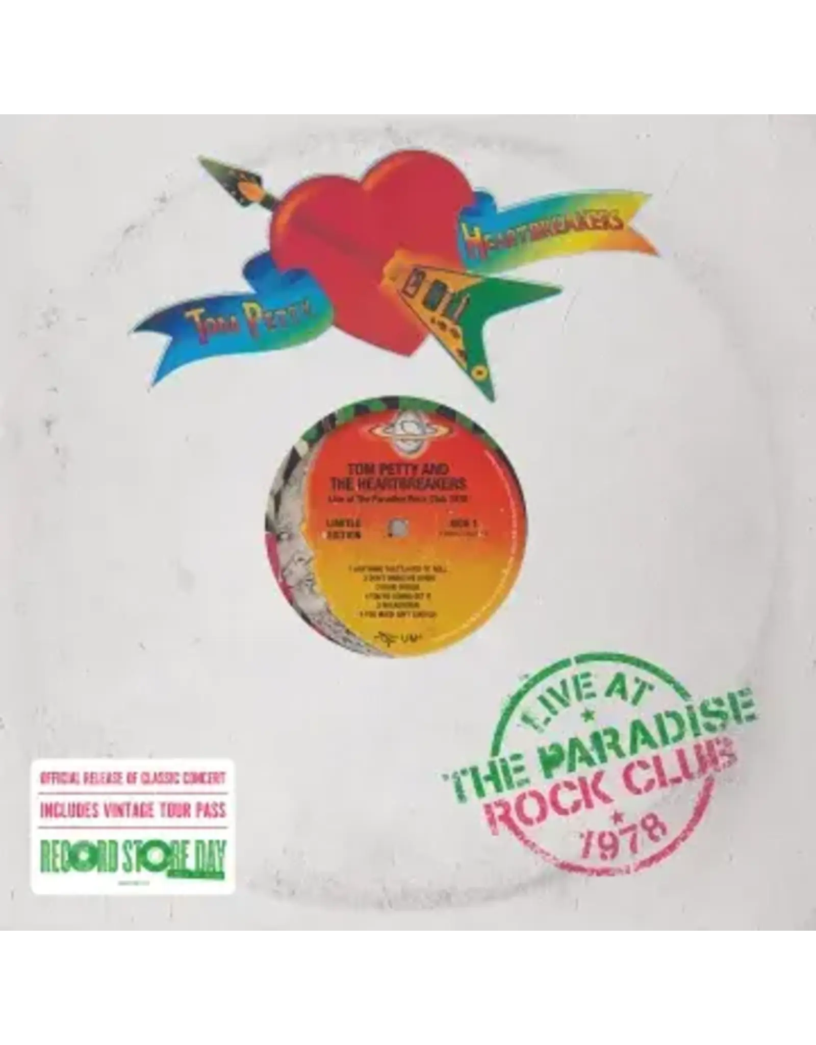 Petty, Tom & The Heartbreakers: 2026RSD - July 16, 1978 - Paradise Theater, Boston, MA LP