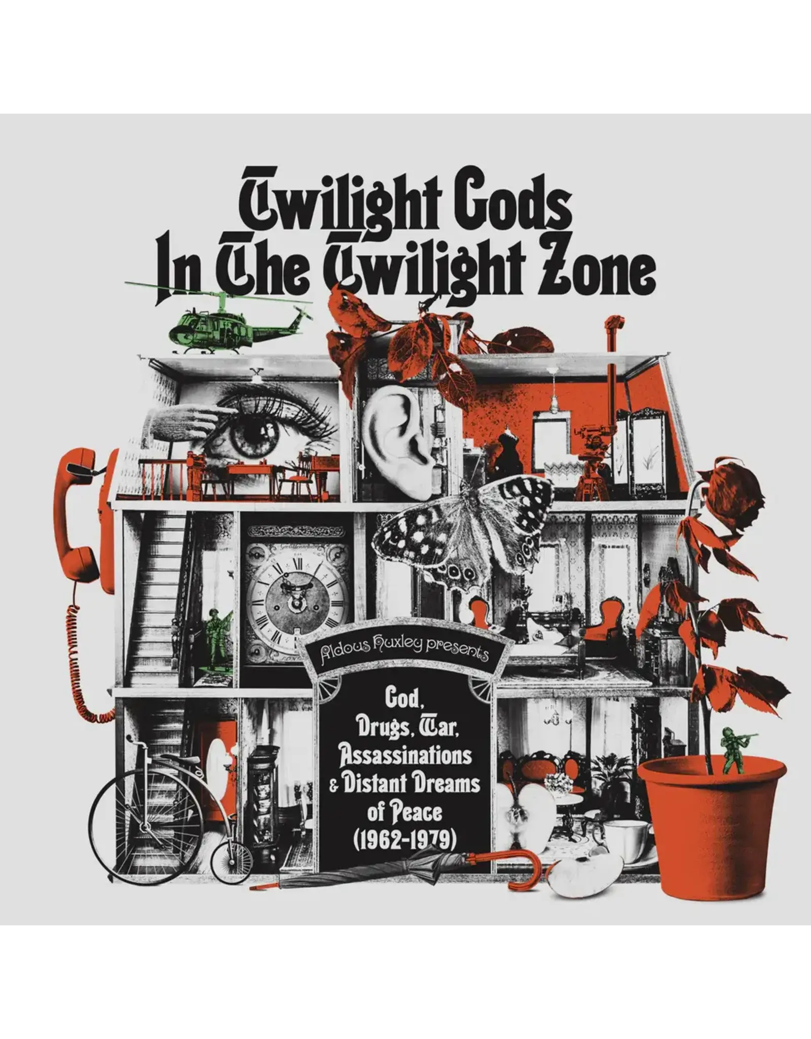Iron Mountain Various: Twilight Gods In The Twilight Zone: God, Drugs, War & Distant Dreams Of Peace (1962-1979) LP