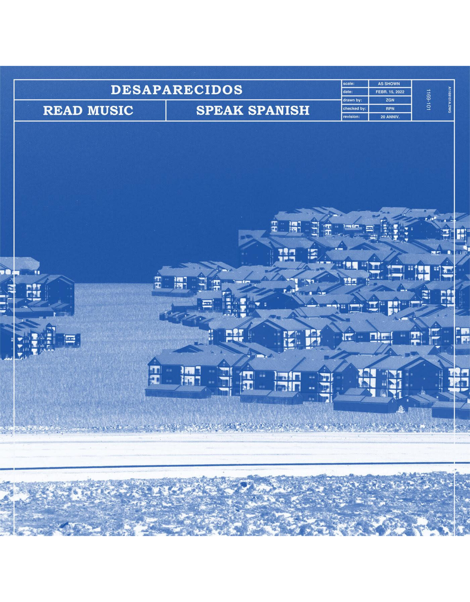 Saddle Creek Desaparecidos: Read Music/Speak Spanish (Remastered) (LIGHT BLUE, CREAM, AND ORANGE TRI-COLOR VINYL) LP