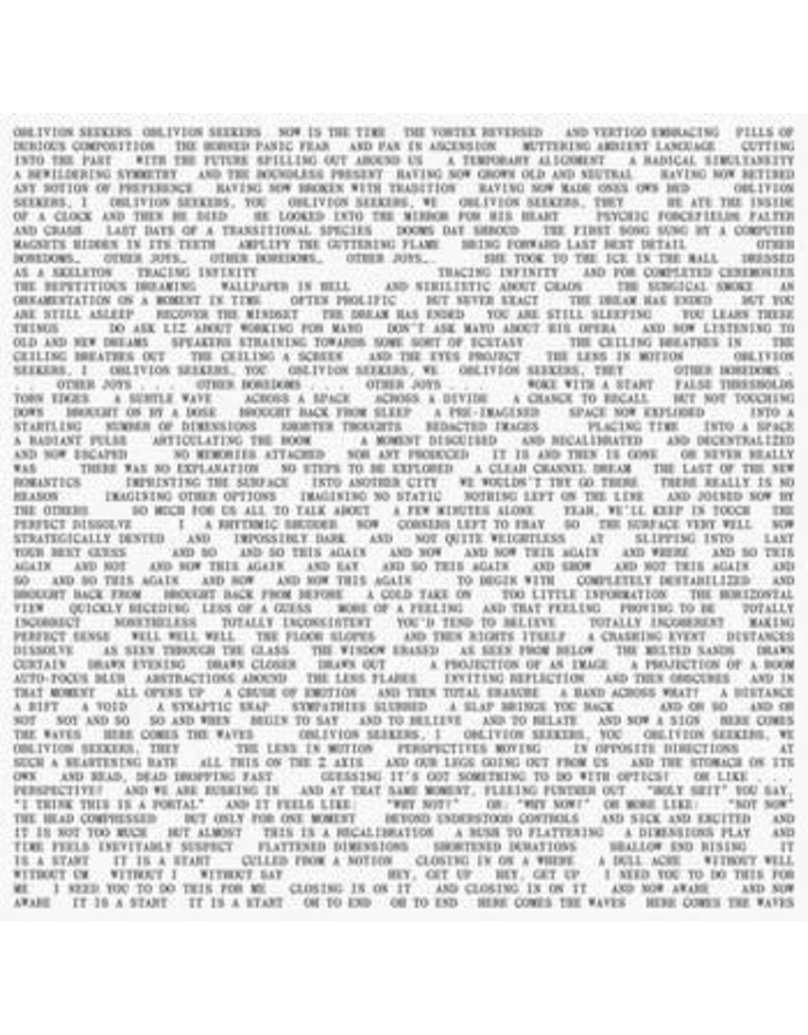 Shelter Press Vida, Ben: Oblivion Seekers LP