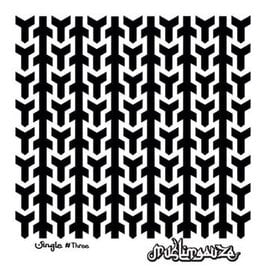 Staalplaat Muslimgauze: Single #Three 7"