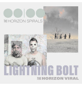 Thrill Jockey OOIOO / Lightning Bolt: The Horizon Spirals / The Horizon Viral (silver vinyl) LP