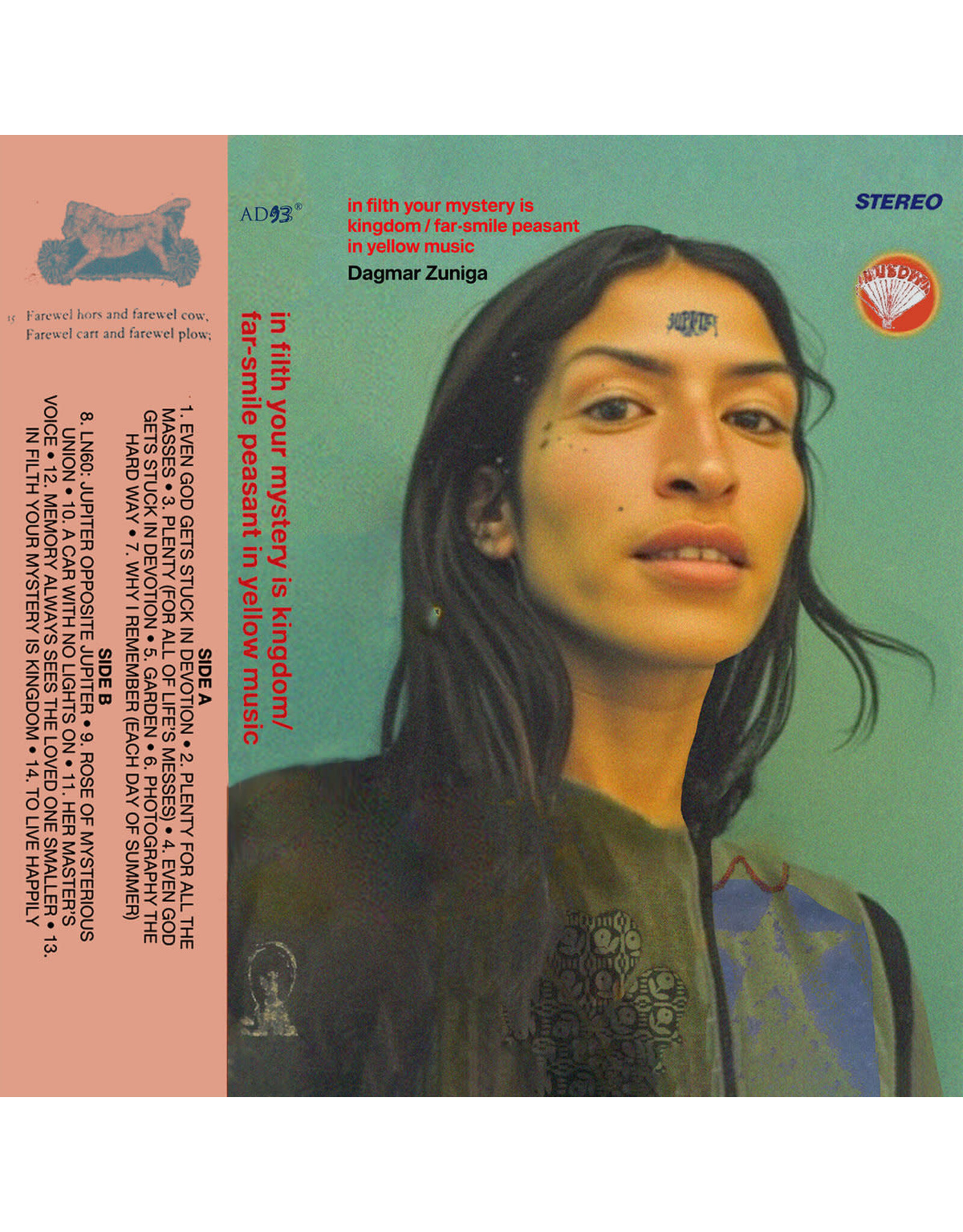 AD 93 Zuniga, Dagmar: In Filth Your Mystery is Kingdom / Far Smile Peasant in Yellow Music LP