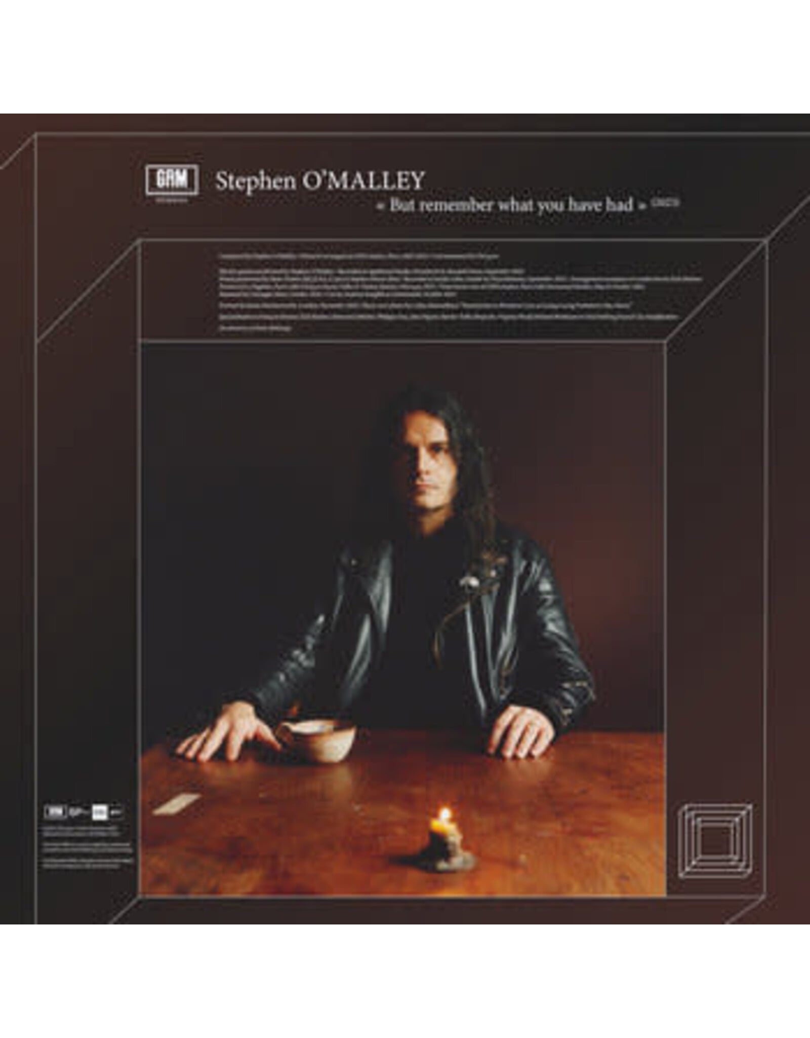 Portraits GRM O'Malley, Stephen: But remember what you have had LP