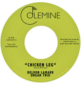 Colemine Lamarr, Delvon Organ Trio: Chicken Leg/If I Could 7"